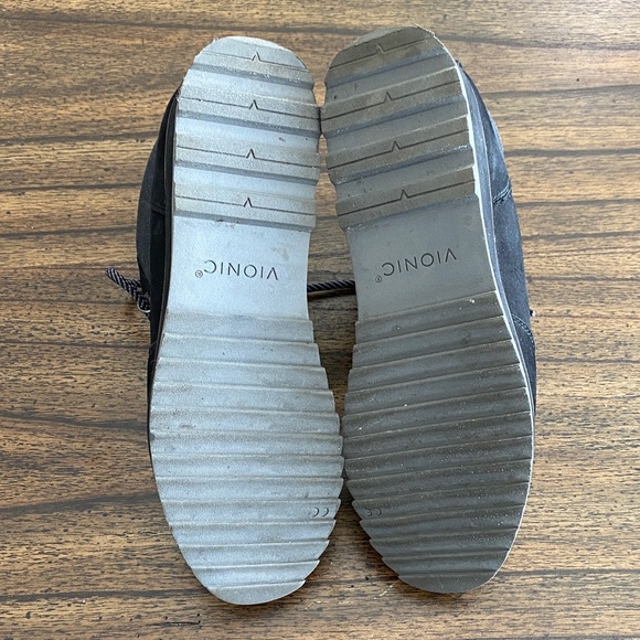 Vionic Nolan Waterproof Hiking Boots Black Leather Women’s Size 9.5 Excellent - Picture 8 of 8